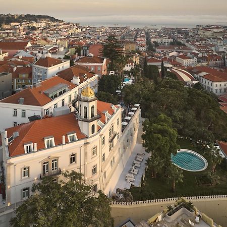 Torel Palace Lisbon Hotel Екстериор снимка The hotel as seen from the Belmonte Tower