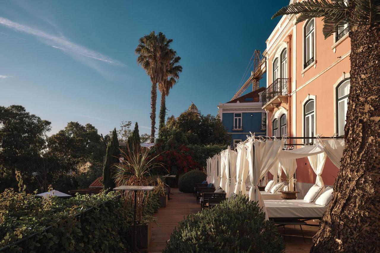 Torel Palace Lisboa Екстериор снимка The Hotel's garden