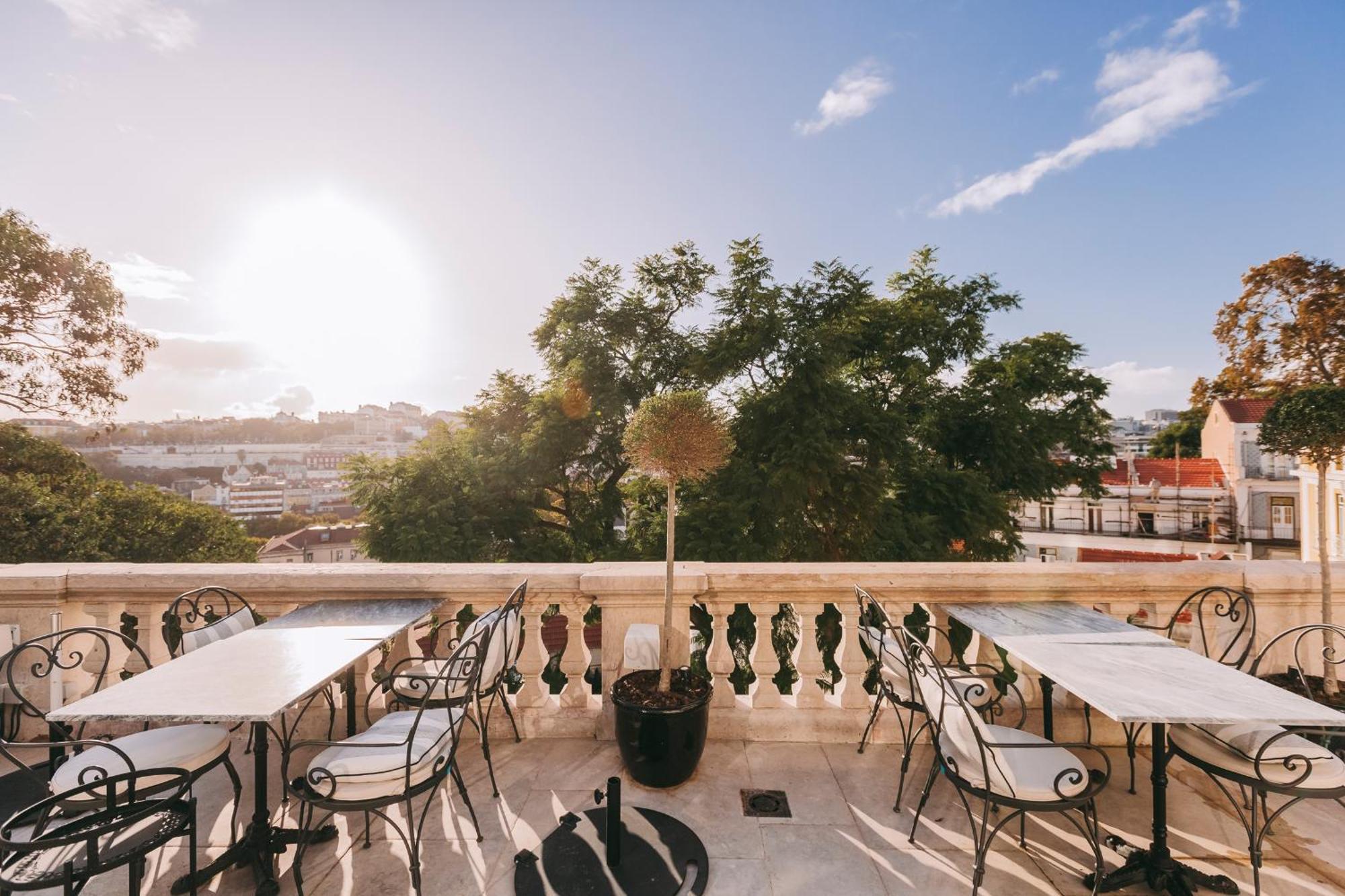 Torel Palace Lisbon Hotel Екстериор снимка The terrace